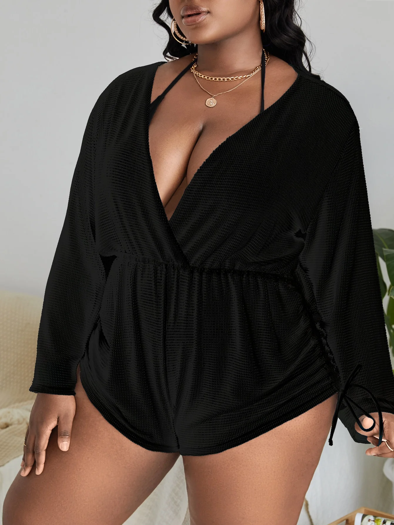 Beach Please Cover Up Romper - Image 7