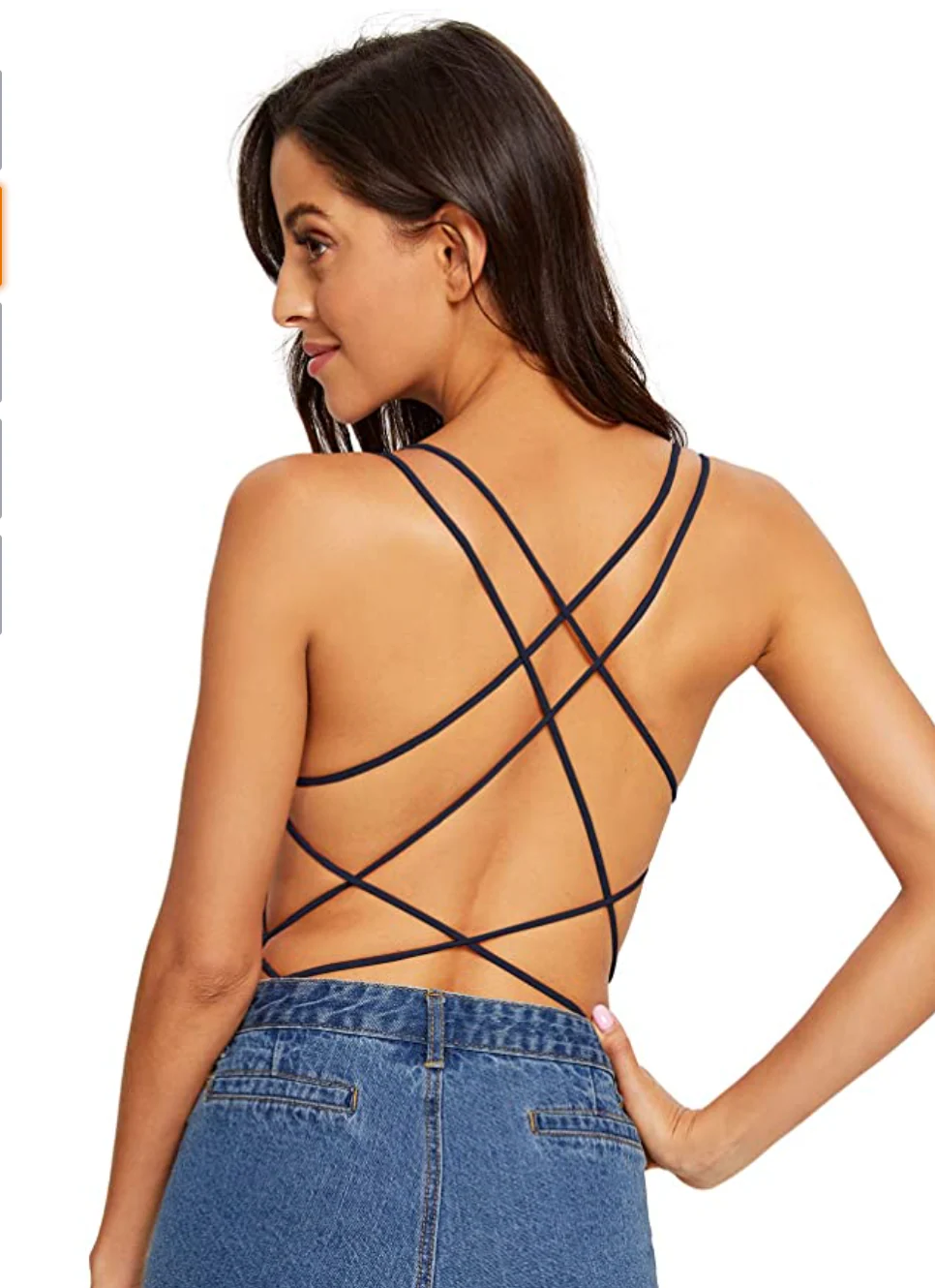 Grey Leopard Strappy Bodysuit - Image 2