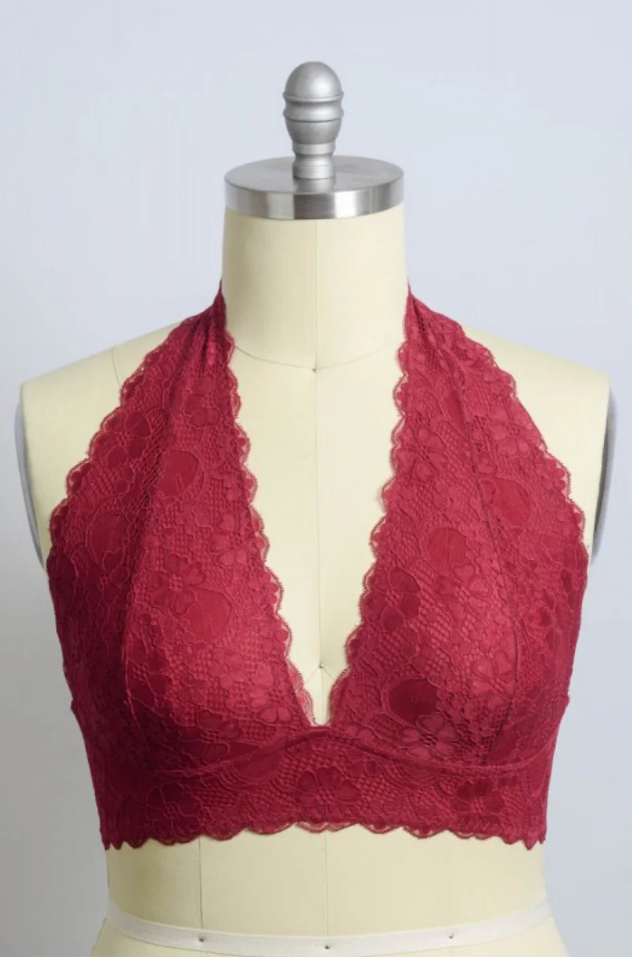 Curve Halter Bralette - Image 4