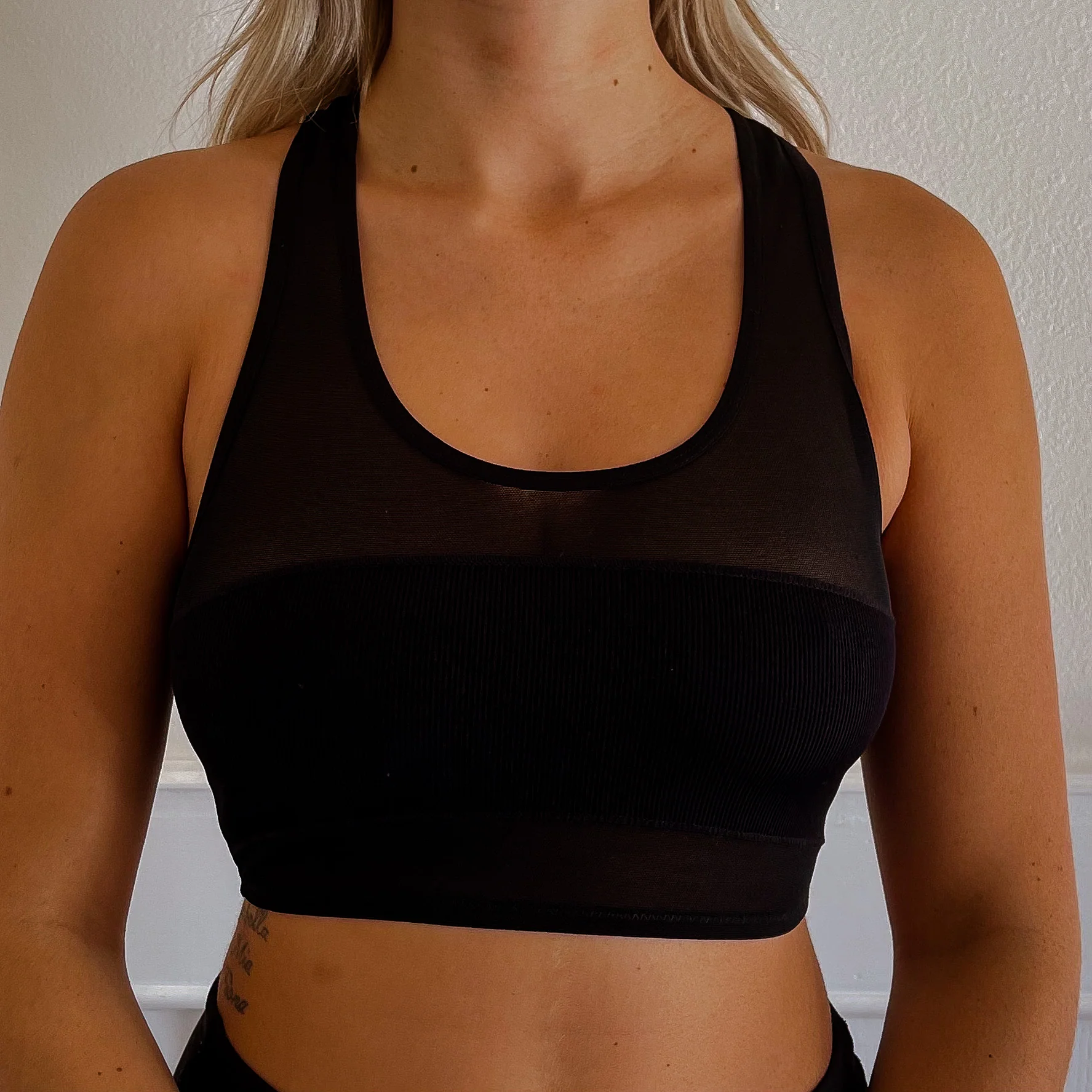 Mesh Racerback Bralette - Image 2