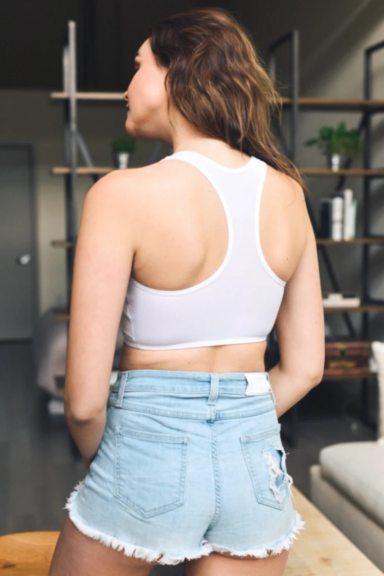 Mesh Racerback Bralette - Image 4