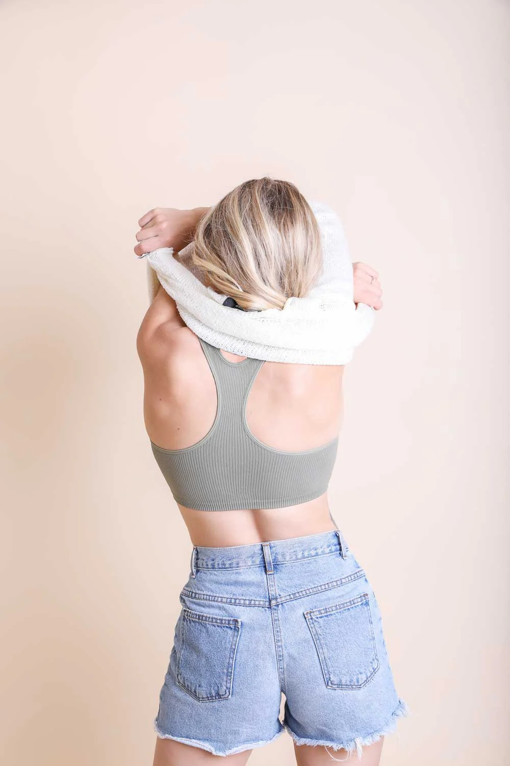 Ribbed Racerback Bralette - Image 8