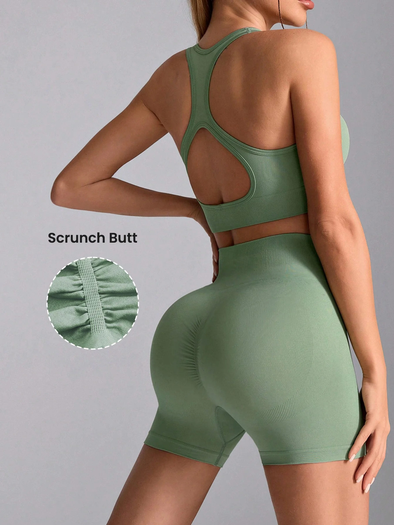 Seamless Ribbed Sport Set - Image 15