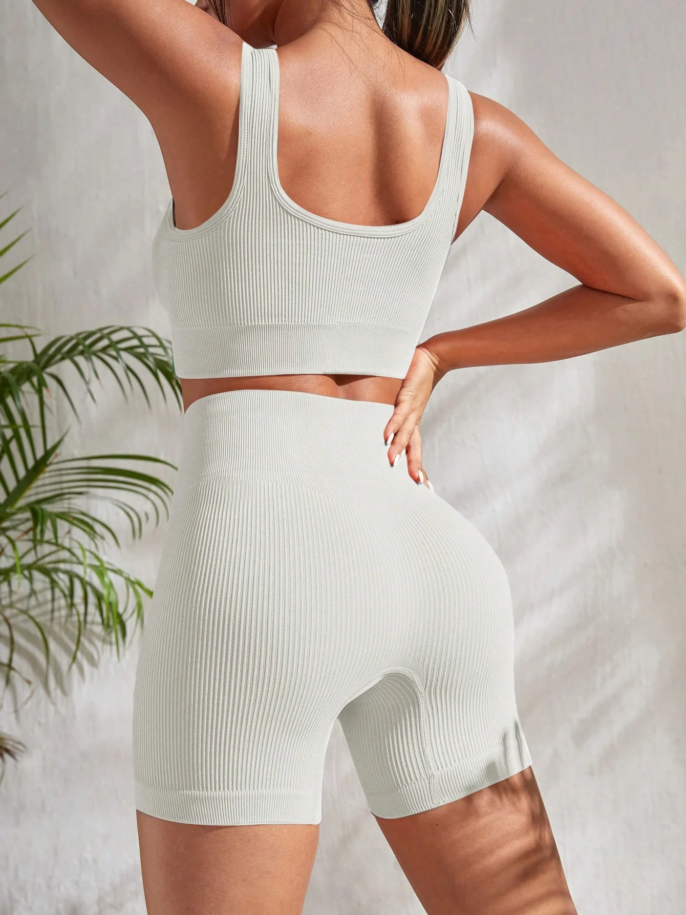 Seamless Ribbed Sport Set - Image 17