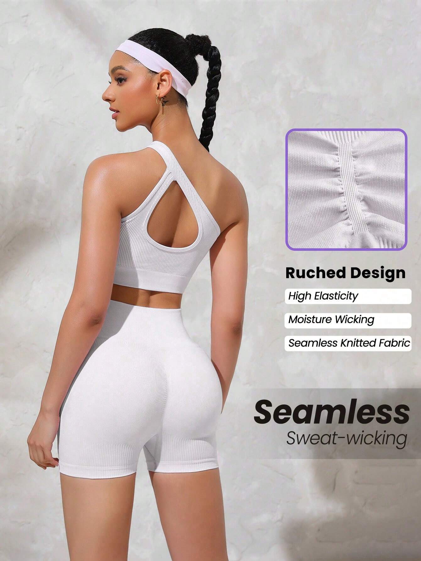 Seamless Ribbed Sport Set - Image 29
