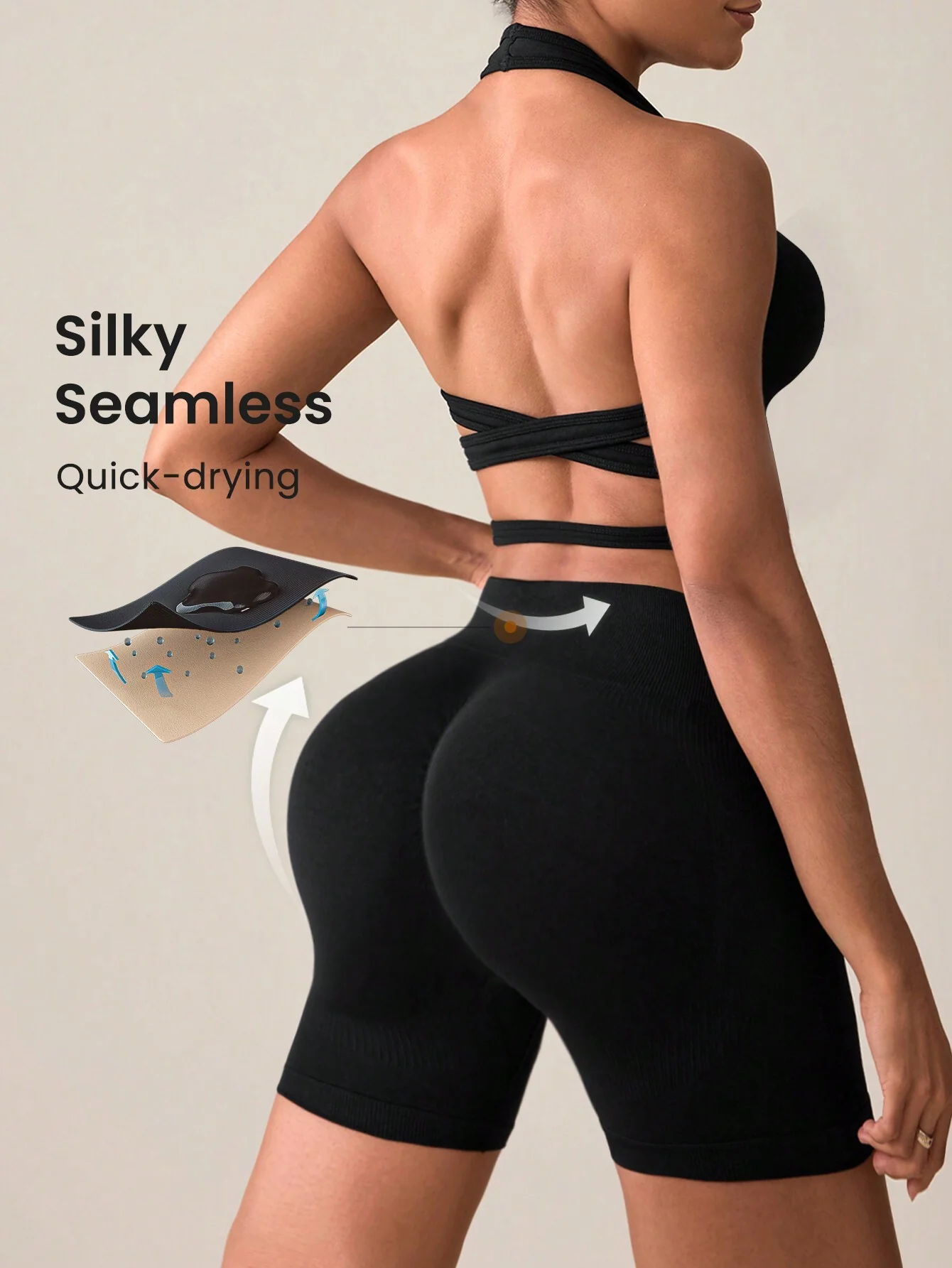 Seamless Ribbed Sport Set - Image 34
