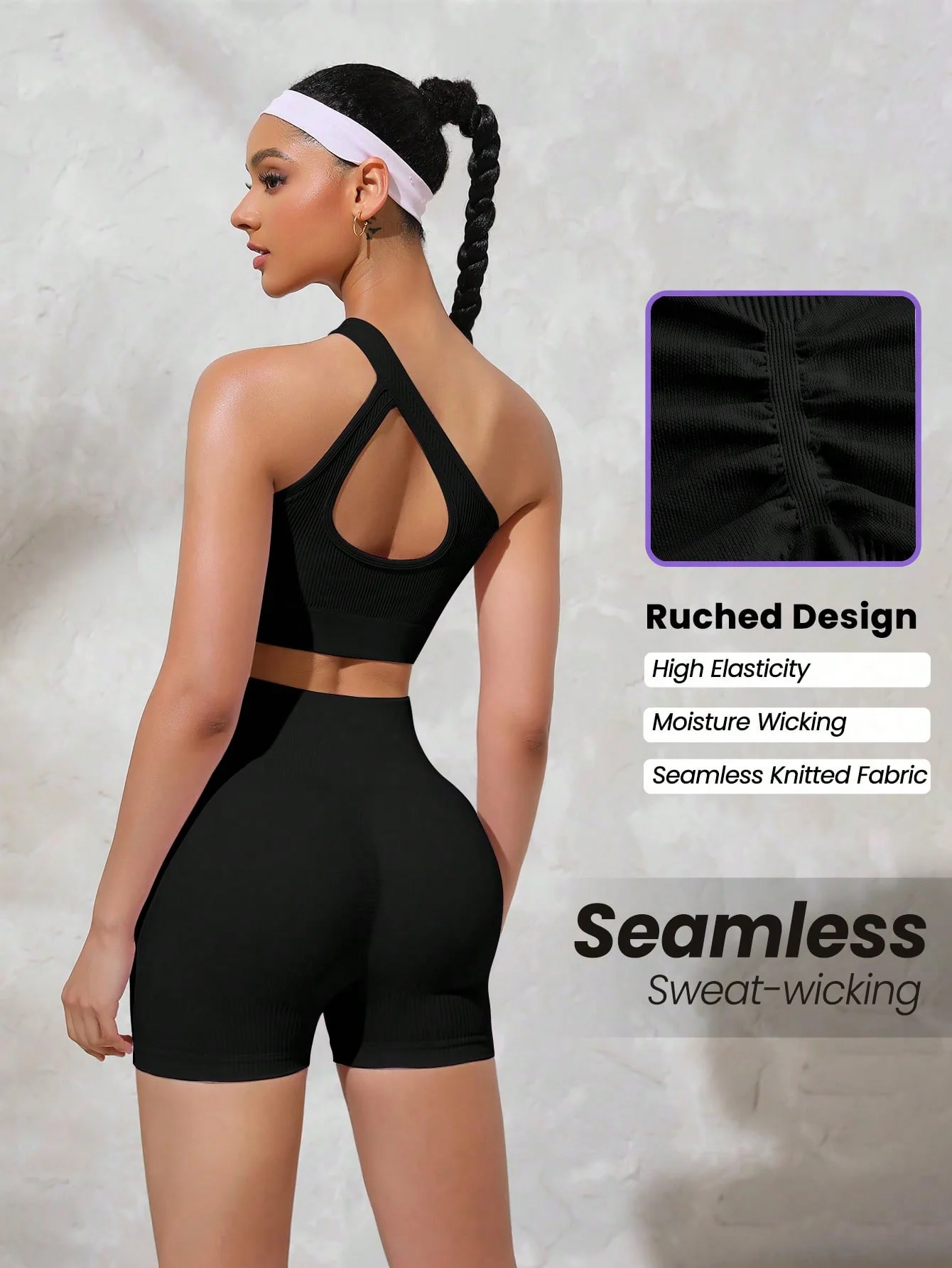 Seamless Ribbed Sport Set - Image 8
