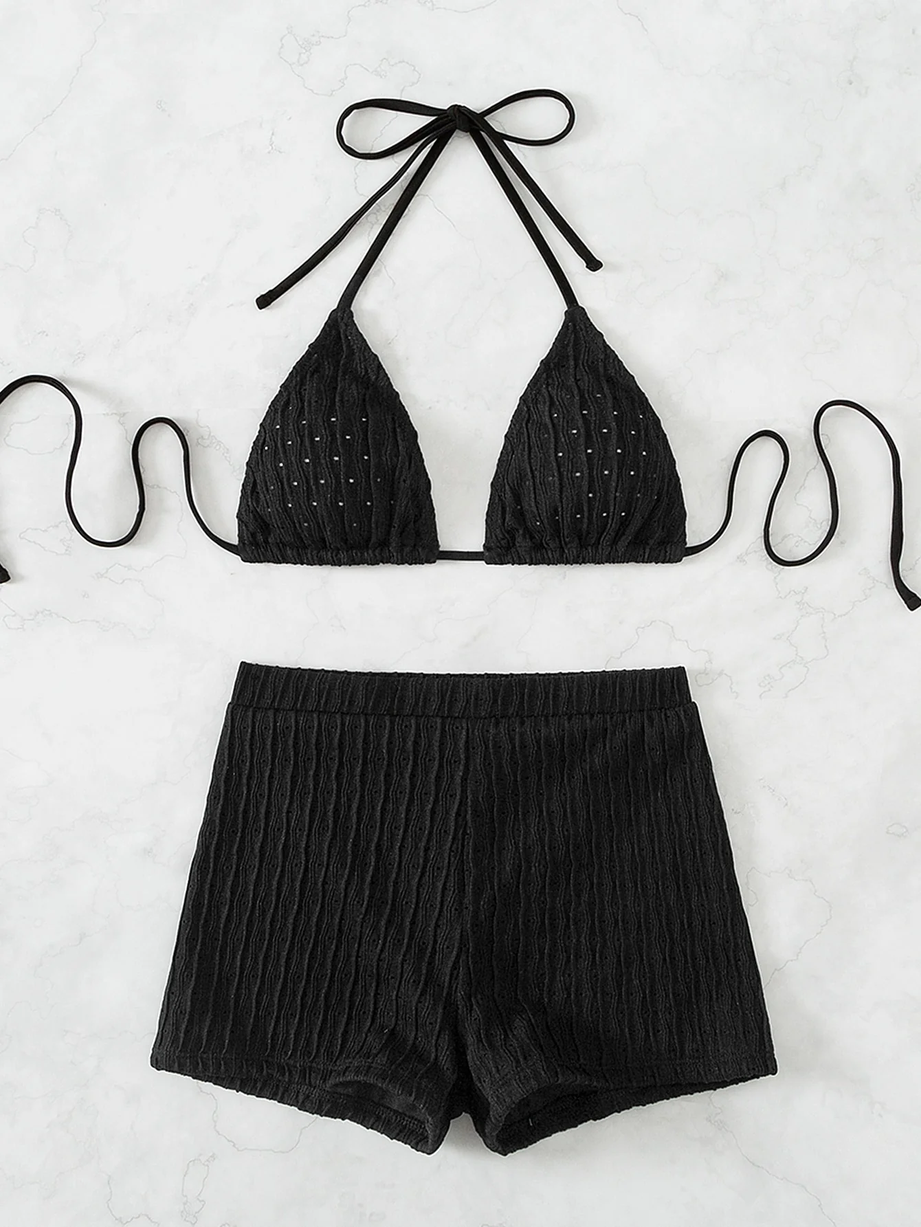 Sunrise Schiffy Tie Back Two Piece - Image 4