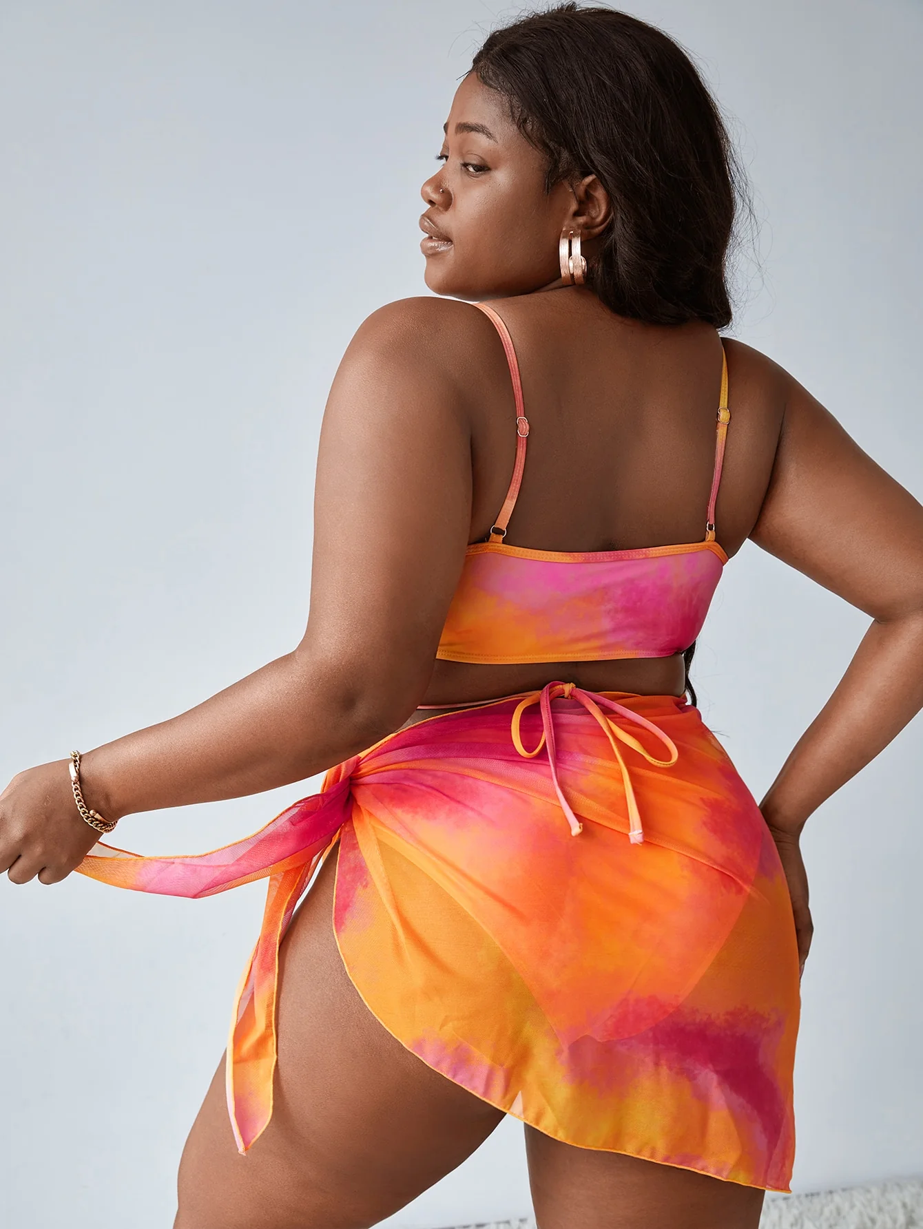 Three Piece Swimsuit & Wrap Set - Image 2