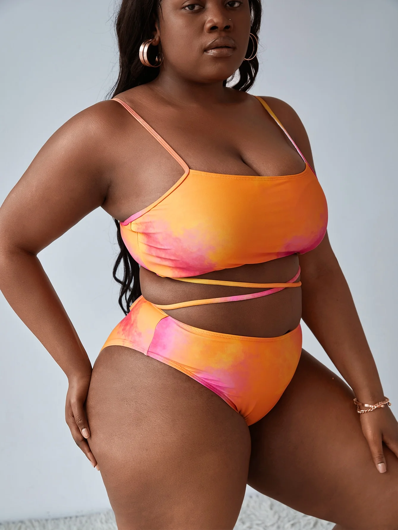 Three Piece Swimsuit & Wrap Set - Image 3